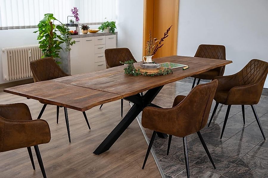 SAM® Baumkantentisch Soroa, massives Akazienholz, Baumkante, günstig online kaufen