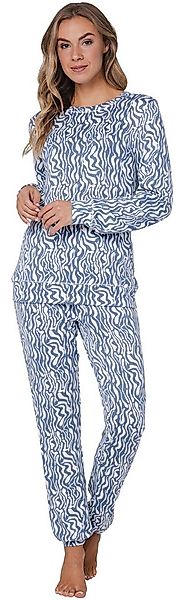 Pastunette Schlafanzug Damen Pyjama lang (2 tlg) Modisches Design günstig online kaufen