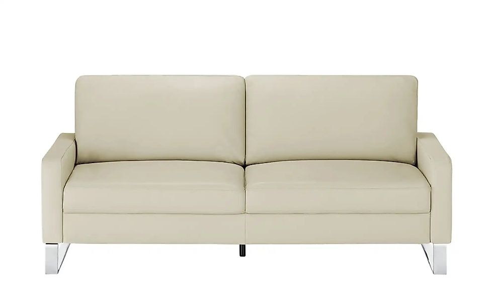 Max Schelling Ledersofa mit Kufengestell Maximum ¦ beige ¦ Maße (cm): B: 16 günstig online kaufen