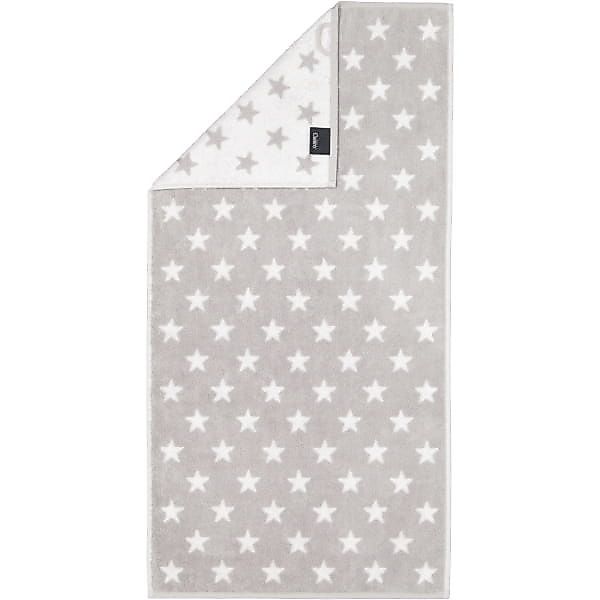 Cawö Handtücher NEW STARS Sterne klein 6261 - Farbe: platin/weiß - 76 - Han günstig online kaufen