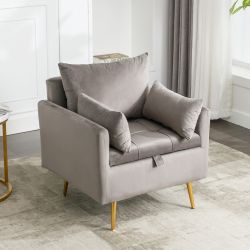 Flieks Loungesessel mit hydraulischem Stauraum und günstig online kaufen
