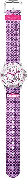 Scout Quarzuhr "Achtion Girls, 280378006", Lernuhr, ideal auch als Geschenk günstig online kaufen