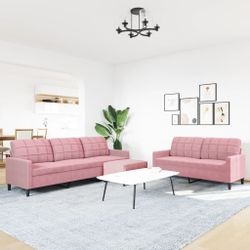 vidaXL Sofa 3-tlg. Sofagarnitur mit Kissen günstig online kaufen