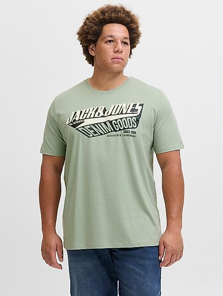Jack & Jones PlusSize T-Shirt JJELOGO TEE SS ONECK 2 COL AW25 NOOS PLS günstig online kaufen