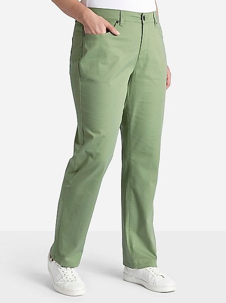 Sheego Jerseyhose Stretch-Hose normal elastische Twill-Qualität günstig online kaufen