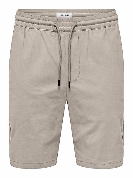 ONLY & SONS Chinoshorts "ONSCAPRI SLIM SLUB CHINO SHORTS OTL" günstig online kaufen