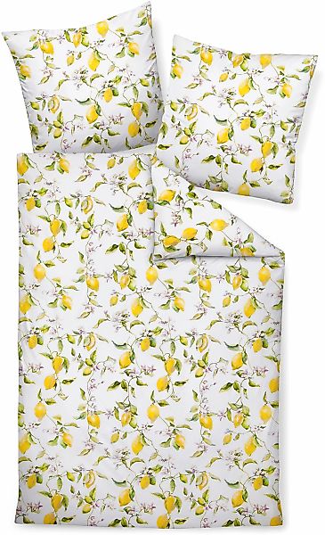 Janine Bettwäsche "modern art S 42104" 2 Stk. tlg. mit Reißverschluss günstig online kaufen