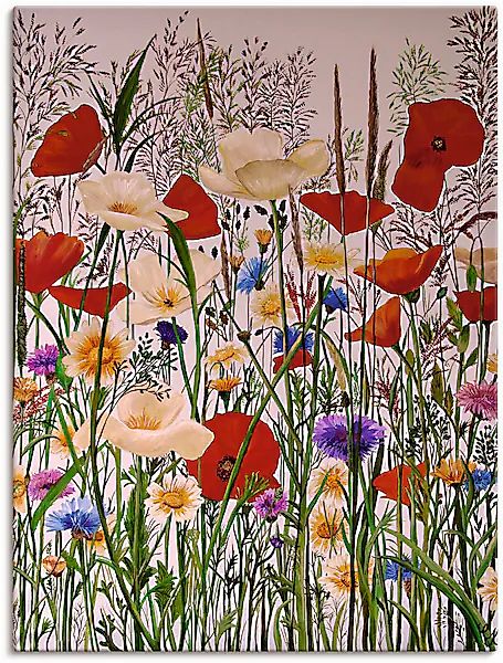 Artland Wandbild »Blumenwiese« Baumbilder 1 Stk. tlg. als Leinwandbild, Wan günstig online kaufen