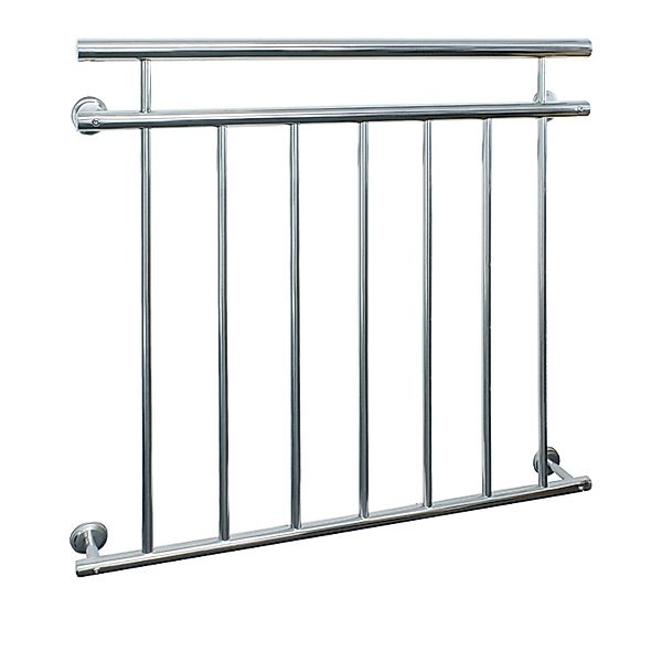 ECD Germany Brüstungsgeländer Französischer Balkon aus Edelstahl Balkongelä günstig online kaufen