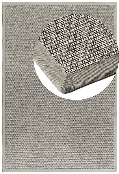 Dekowe Teppich »Basic S2 Twill«, rechteckig, 10 mm Höhe, meliert, Sisalopti günstig online kaufen
