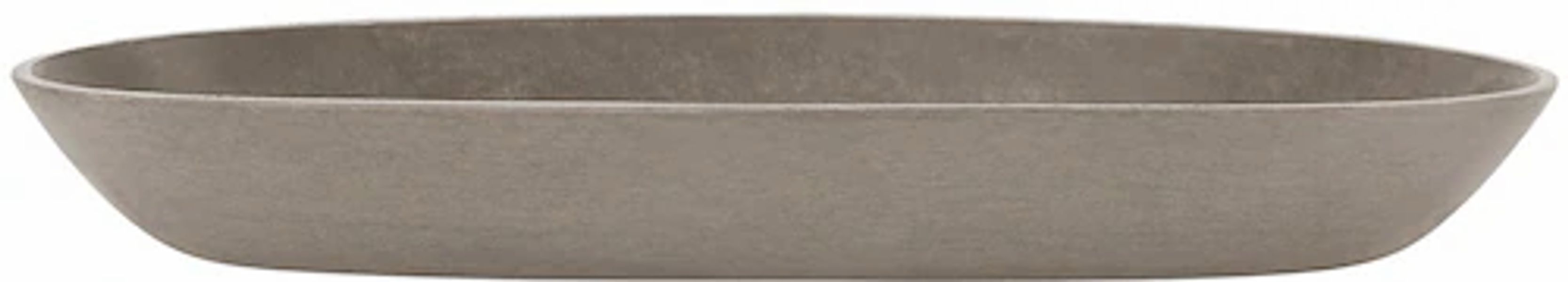 ECOPOTS Topfuntersetzer »Oval Taupe« für innen und außen: frostsicher, bruc günstig online kaufen