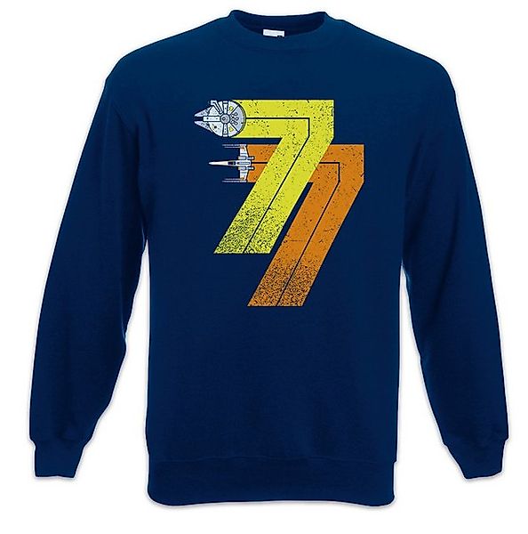 Urban Backwoods Sweatshirt Vintage Rebel Born 77 Sweatshirt Shirt Star Mill günstig online kaufen
