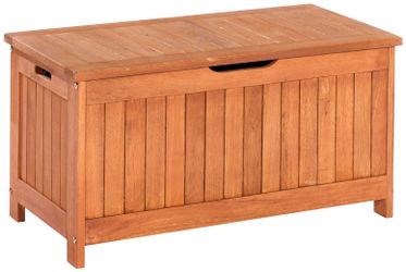 Merxx Kissenbox Eukalyptusholz 88 x 45 x 46 cm günstig online kaufen