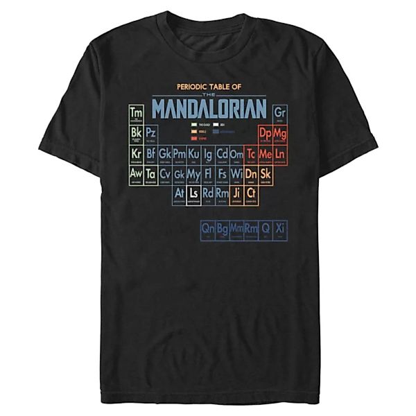 Star Wars - The Mandalorian - Icons Table Of Mando - Männer T-Shirt günstig online kaufen