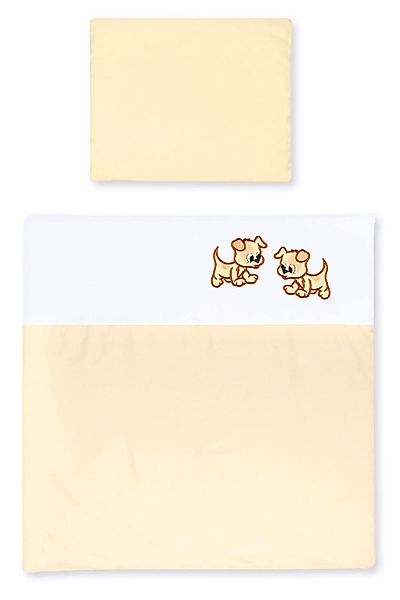 Amilian Babybettwäsche Kinderwagenset - 2tlg. Kinderbettwäsche günstig online kaufen