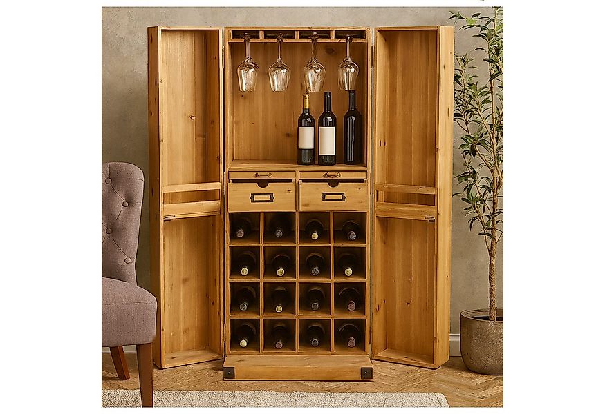 HTI-Living Barschrank Barschrank Imelda 107 cm (Stück, 1-St., 1 Barschrank) günstig online kaufen