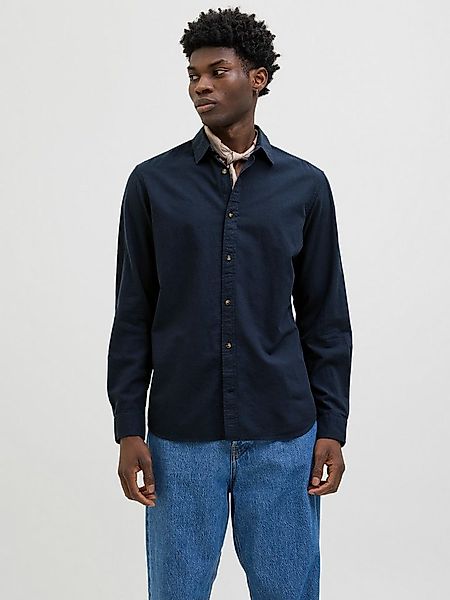 Jack & Jones Langarmhemd JJESUMMER SHIRT LS SN mit Hemdkragen günstig online kaufen