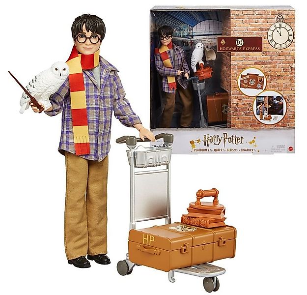 Harry Potter Anziehpuppe Harry Potter am Gleis 9 3/4 Puppe Mattel Wizarding günstig online kaufen