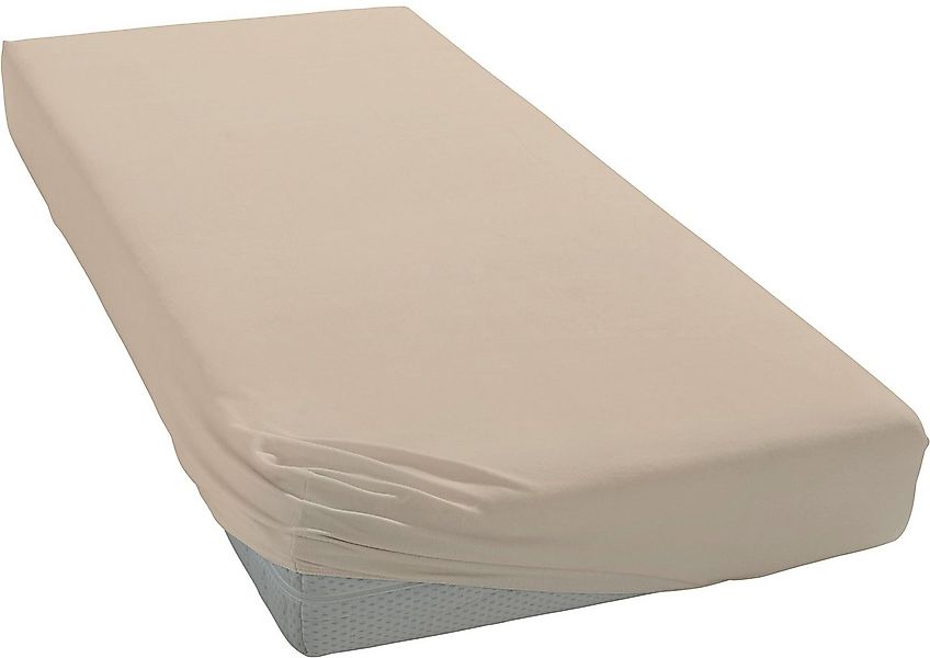 Cinderella Spannbettlaken Biber, Biber, Gummizug: rundum, (1 Stück), in wei günstig online kaufen