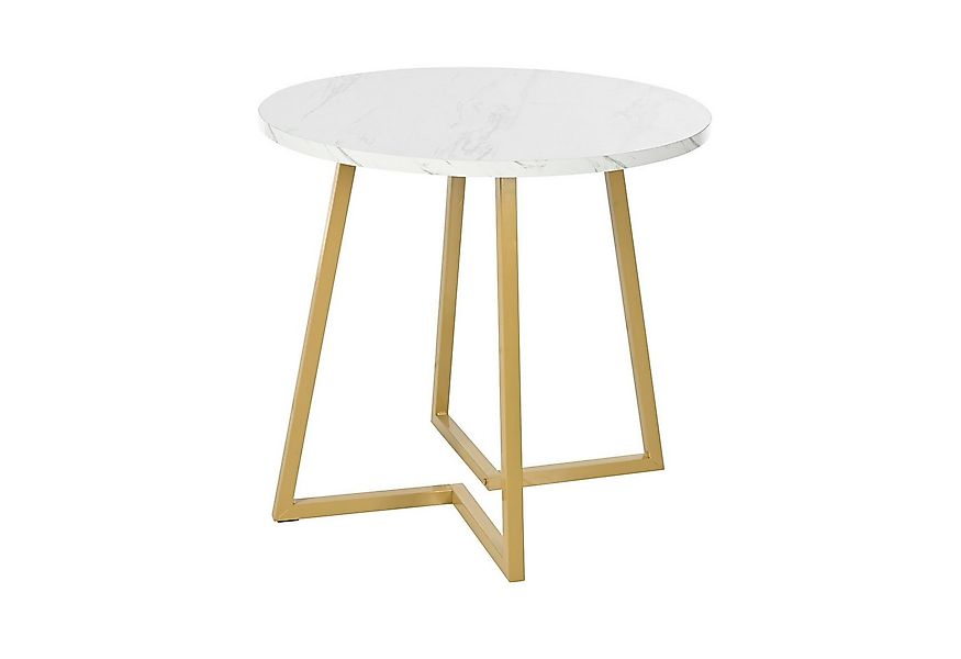 i@home Esstisch Runder Küchentisch, Rundtisch (80×80×75cm) (1 Tisch), Bis 6 günstig online kaufen