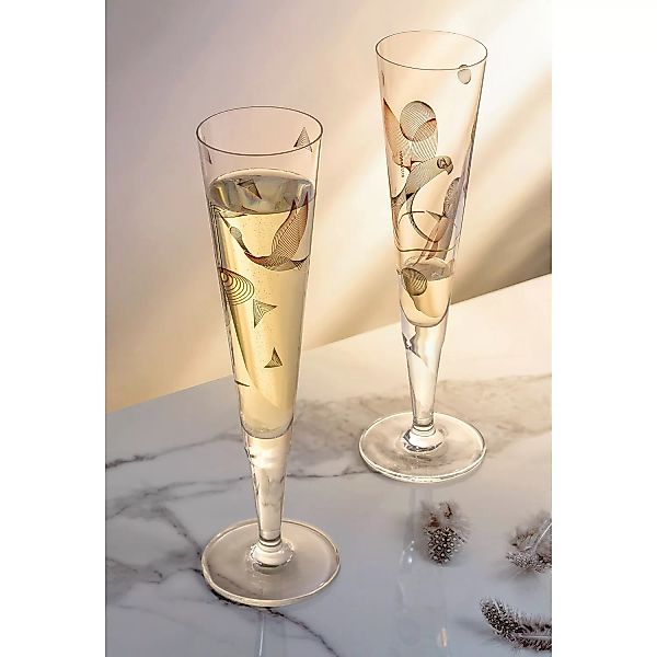 home24 Champagnerglas Goldnacht Papagei günstig online kaufen