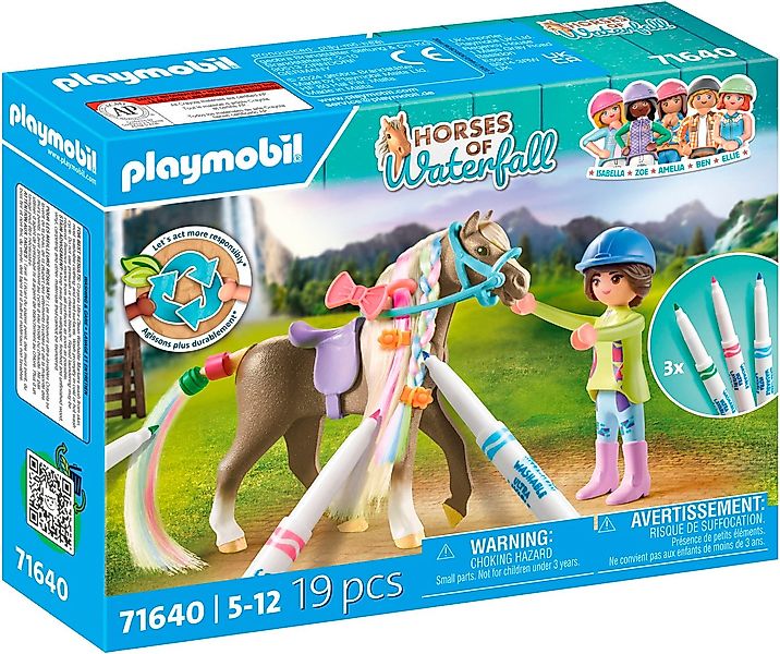 Playmobil® Kreativset mit Pferd und Stiften (71640), Horses of Waterfall Ko günstig online kaufen