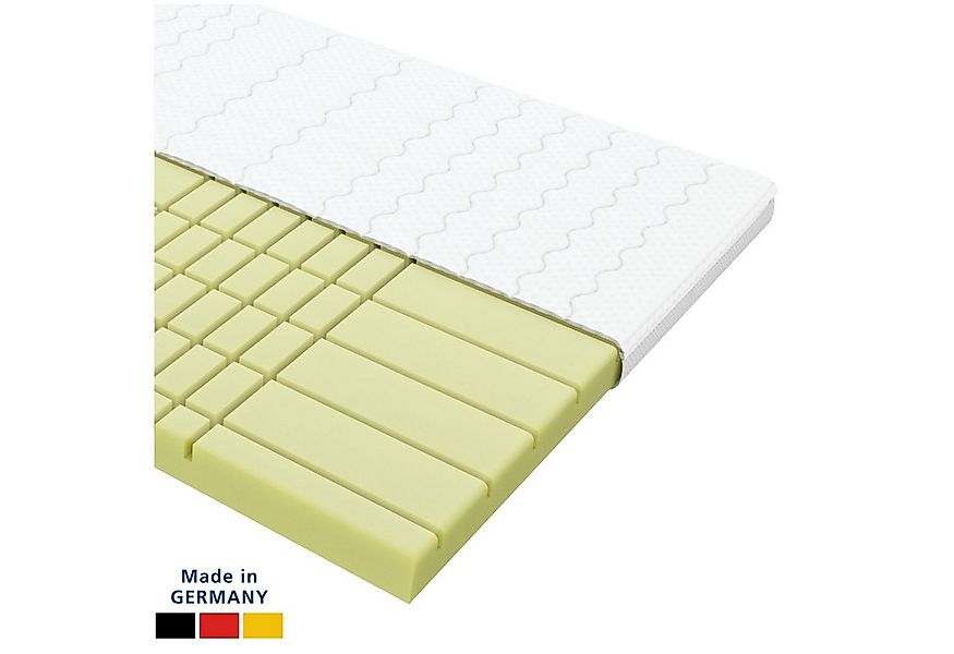 AM Qualitätsmatratzen, Topper 3D Deluxe Kaltschaum Topper, 7-Zonen, Ideal f günstig online kaufen