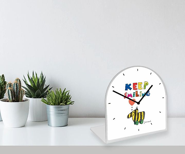 LuckyLinde Tischuhr "Die Tigerente Janosch" Tischuhr aus Acrylglas, Uhr, be günstig online kaufen