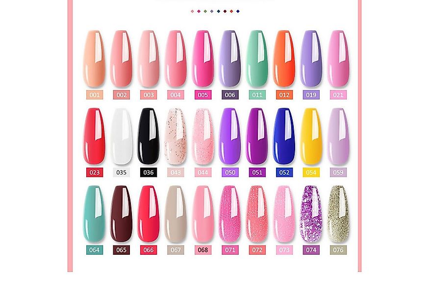 KINSI Lichthärtungsgerät Gel Nagellack Set 20 Farben + UV Lampe – All-in-On günstig online kaufen