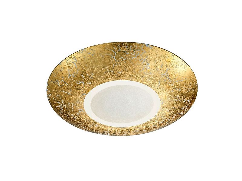 TRIO Leuchten LED Deckenleuchte, LED fest integriert, Warmweiß, Goldene Lam günstig online kaufen