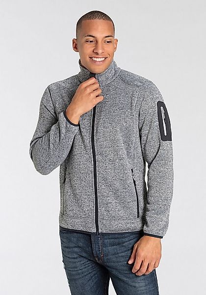 CMP Strickfleecejacke MAN JACKET atmungsaktiv, schnell trocknend, wärmend, günstig online kaufen