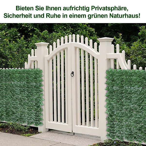BlingBin Balkonsichtschutz Künstliche Efeu Garten Sichtschutz günstig online kaufen