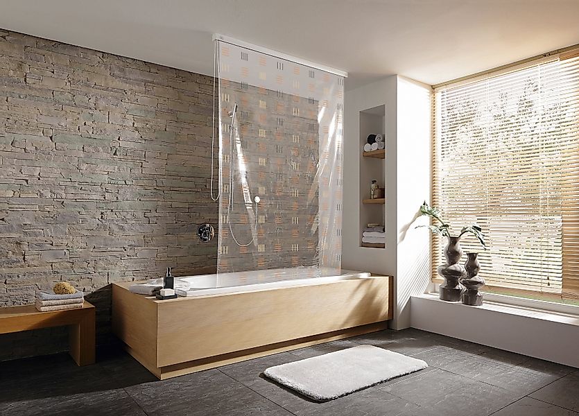 Kleine Wolke Duschrollo Breite 134 cm ausziehbar, 128 x 240 cm günstig online kaufen