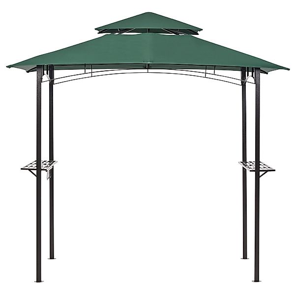 Beliani Pavillon NARO Dunkelgrün 185x121x245 günstig online kaufen