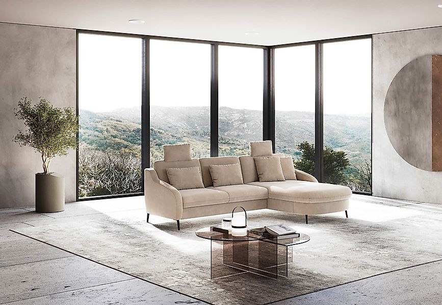 sit&more Ecksofa »Soul L-Form«, wahlweise mit Bettfunktion und Bettkasten o günstig online kaufen