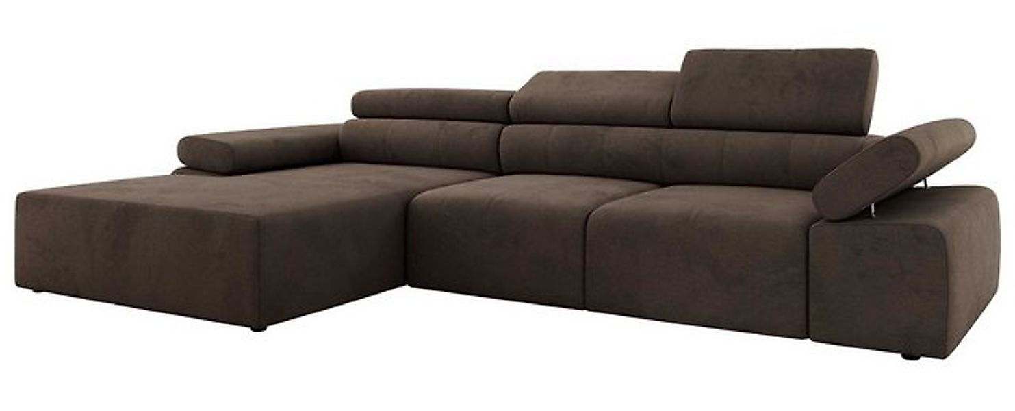 MKS MÖBEL Ecksofa RILASSO L, Set, moderne Ecksofa, Wellenfedern, Polyuretha günstig online kaufen