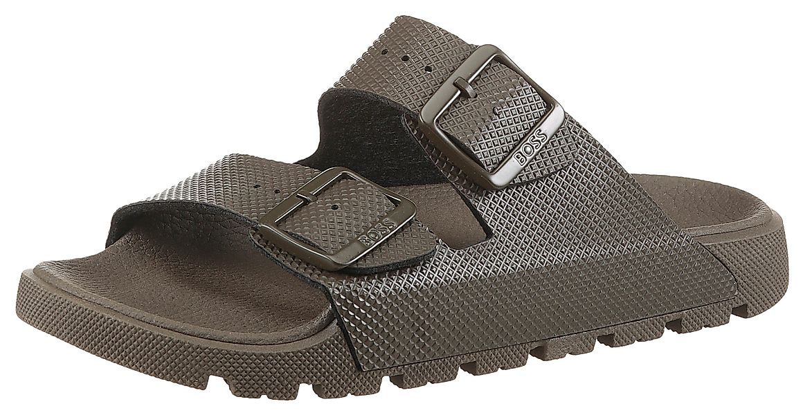 BOSS Surfley_Sand Badepantolette Sommerschuh, Hausschuh, Schlappen günstig online kaufen