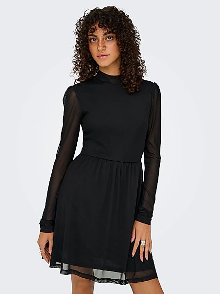 ONLY Minikleid "ONLERICA LIFE L/S HIGH NECK DRESS JRS" Sommerkleid günstig online kaufen