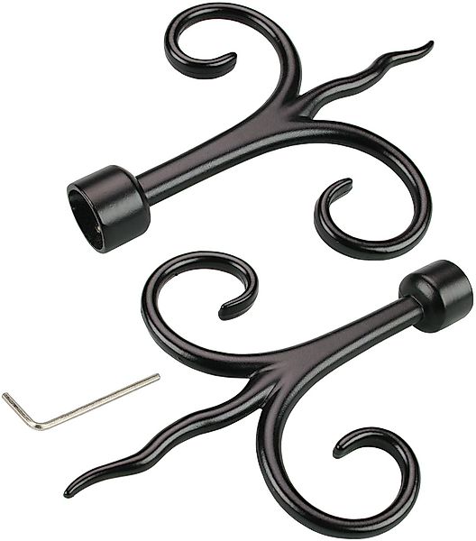 Liedeco Gardinenstangen-Endstück Diana, Gardinen, (Set, 2-St), günstig online kaufen