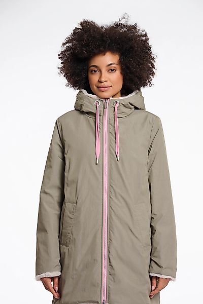 Rino & Pelle Parka, mit Kapuze, mit kontrastfarbenen Details günstig online kaufen