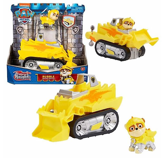 PAW PATROL Spielzeug-Auto Fahrzeuge Rescue Knights Paw Patrol Deluxe Autos günstig online kaufen