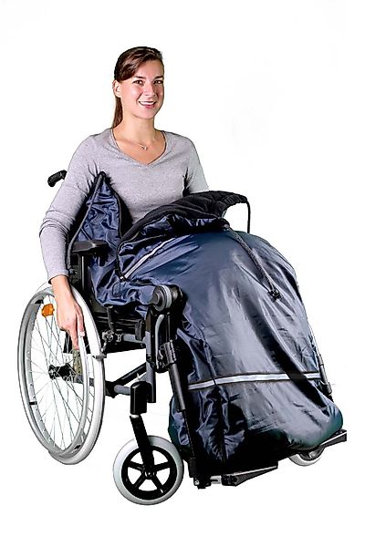 Rolko Fußsack Schlupfsack Rollstuhlfahrer Fußsack Fußwärmer günstig online kaufen