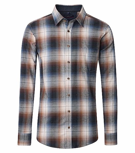 CASAMODA Flanellhemd "CASAMODA Flanellhemd kariert" günstig online kaufen
