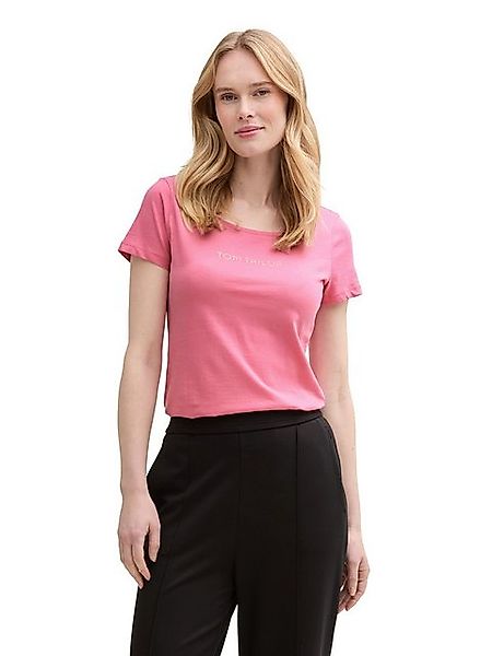 TOM TAILOR T-Shirt (1-tlg) Plain/ohne Details günstig online kaufen