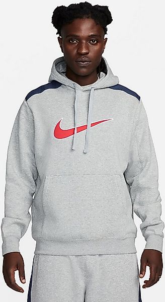 Nike Kapuzensweatshirt M NSW SP FLC HOODIE BB DK GREY HEATHER/THUNDER BLUE/ günstig online kaufen