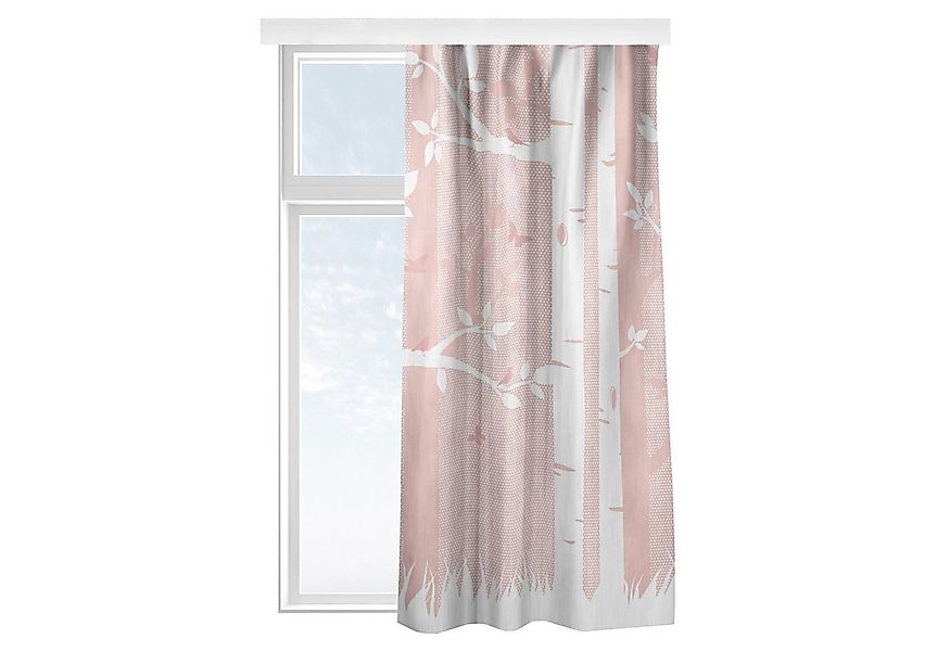 Bilderdepot24 Vorhang 0 (1 St), Multifunktionsband, blickdicht, Samt, Schie günstig online kaufen