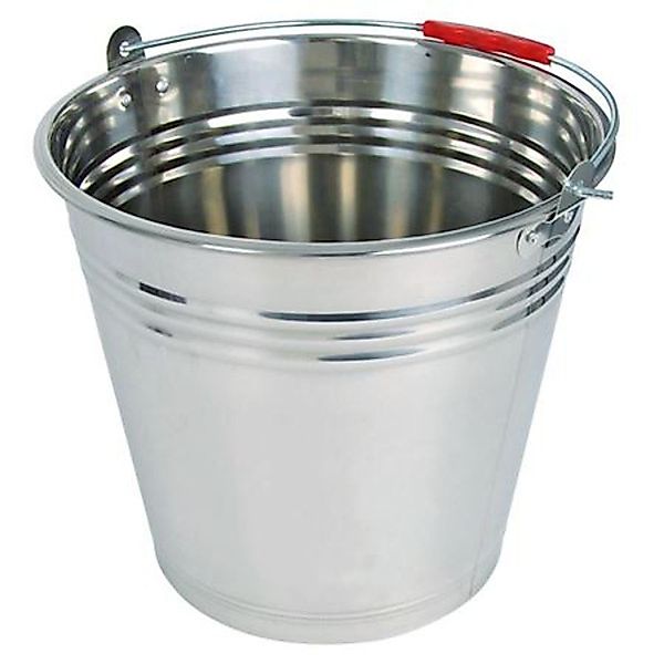 BURI Blumenbank Edelstahleimer 12 Liter Metalleimer günstig online kaufen