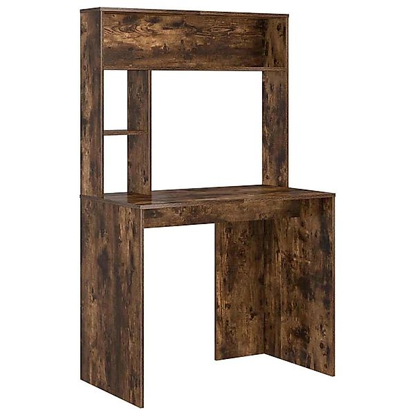 vidaXL Schreibtisch Räuchereiche 91 x 50 x 149 cm Holzwerkstoff 869262 günstig online kaufen