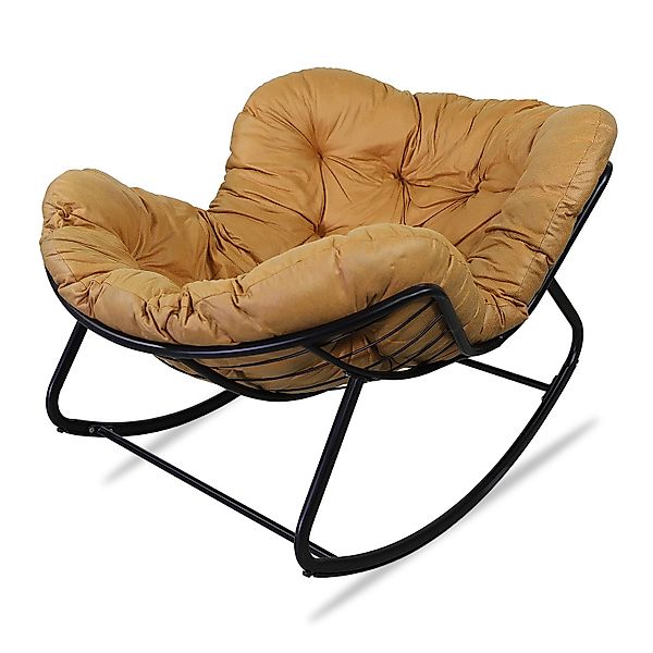 CCLIFE Schaukelsessel Schaukelstuhl Schaukelsessel Relaxstuhl Belastbarkeit günstig online kaufen