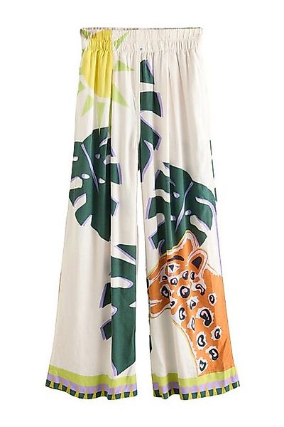 Next Dehnbund-Hose Hose mit weitem Bein, günstig online kaufen